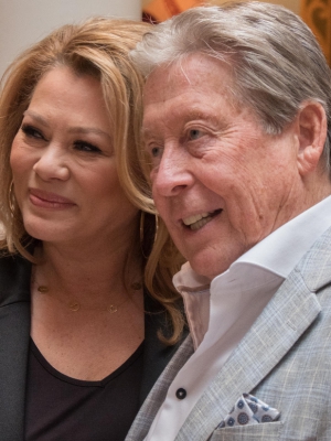 Hans Kazan met Antje Monteiro – fotograaf Bert Speelman