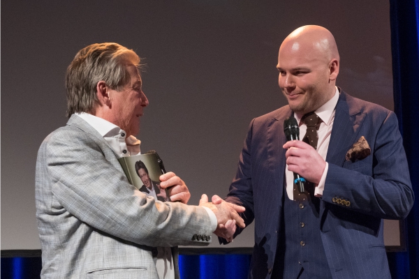 Hans en auteur Michel van Zeist – fotograaf Bert Speelman